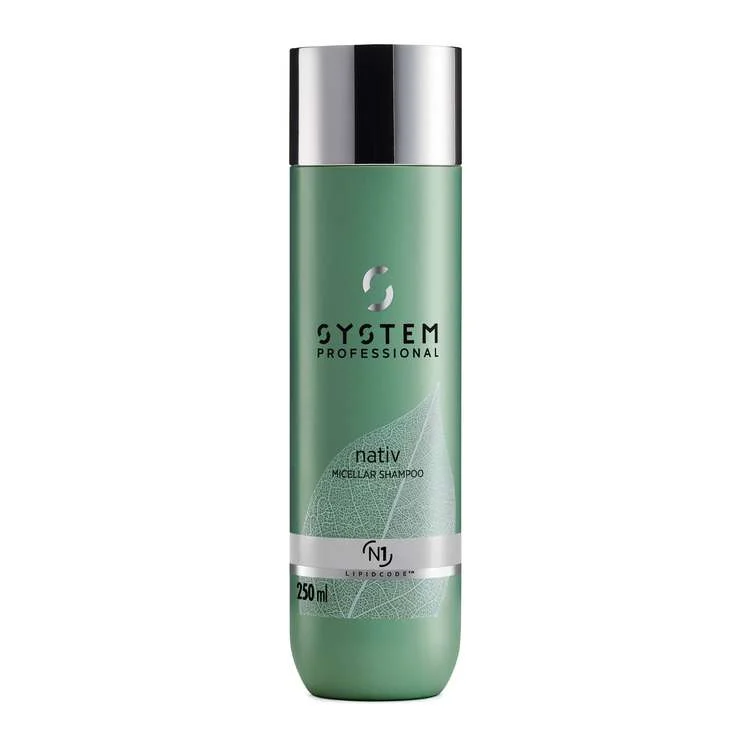 SYSTEM PROFESSIONAL NATIV SHAMPOO N1 – SHAMPOO DETOSSINANTE PER CUTE GRASSA 250 ML.