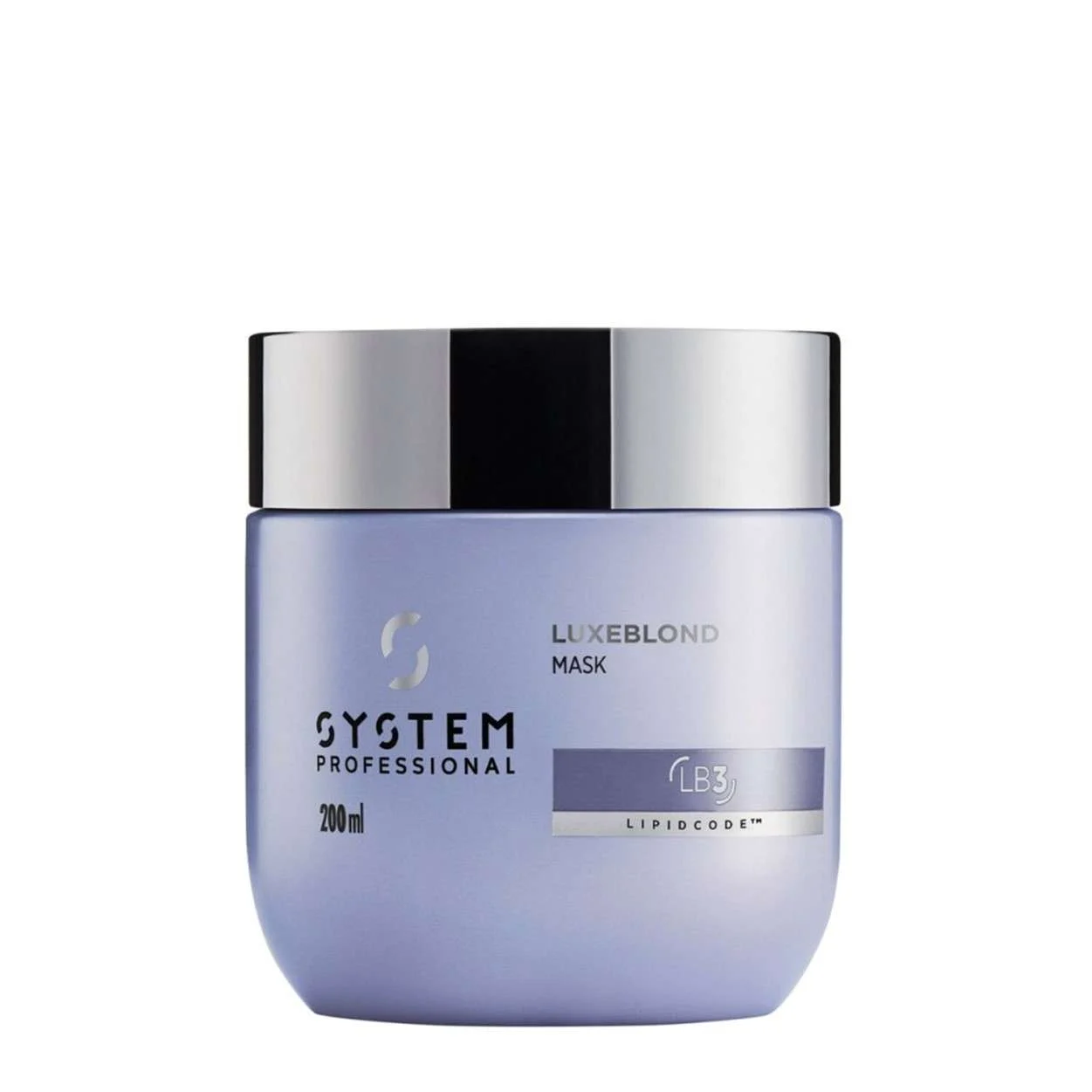 SYSTEM PROFESSIONAL LUXEBLOND MASK LB3 – RIGENERANTE PER BIONDI FREDDI 200 ML.