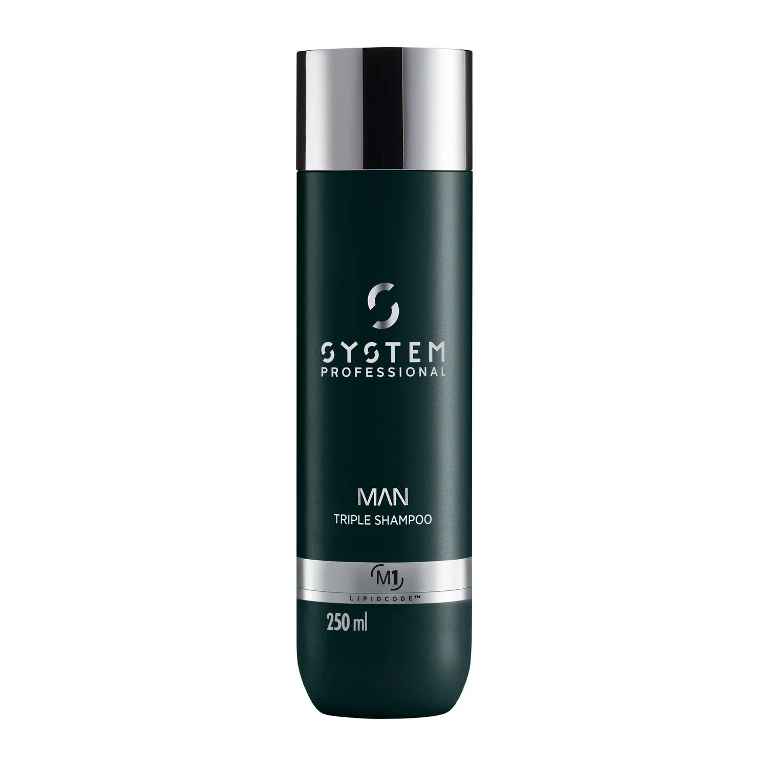 SYSTEM PROFESSIONAL MAN TRIPLE SHAMPOO M1 – SHAMPOO CAPELLI CORPO E BARBA 250 ML.