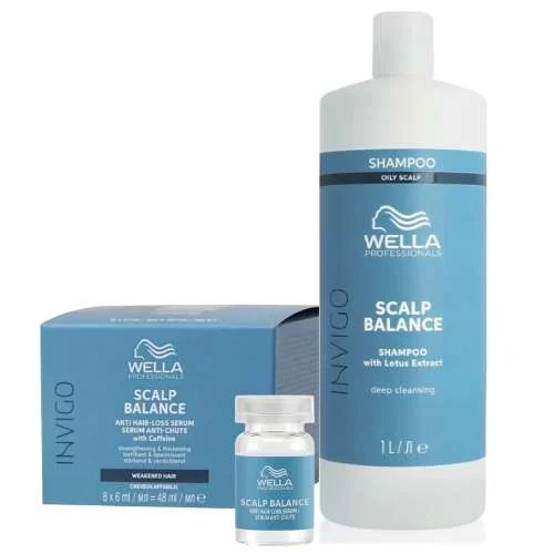 INVIGO TRATTAMENTO ANTICADUTA INTENSIVO – SHAMPOO 1000ML + ANTI HAIR LOSS SERUM CONCENTRATO