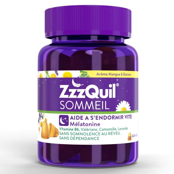 ZzzQuil Sonno - Aroma Mango & Banana - 30 Gomme