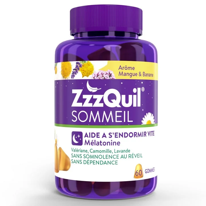 ZzzQuil Sleep - Gusto Mango e Banana - 60 Gummies